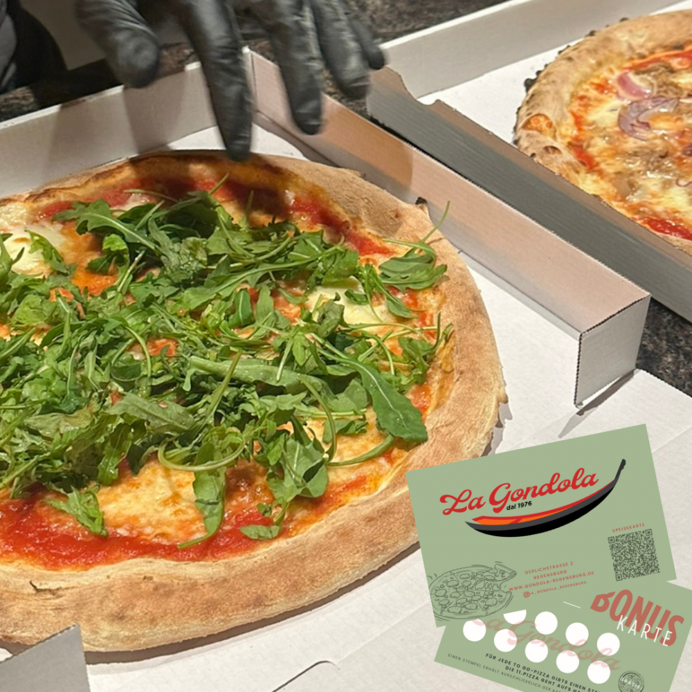 Pizza to Go Bonuskarte Regensburg